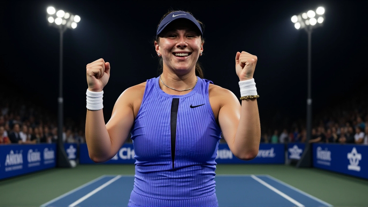 Anisimova Smashes Gauff 6-1, 6-2 to Reach China Open Final
