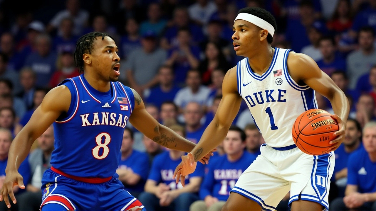 Cameron Boozer leads Duke past Kansas 78-66 in Champions Classic showdown